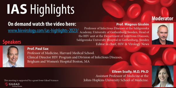 slide hivvirology.com ias highlights 2023 ON demand